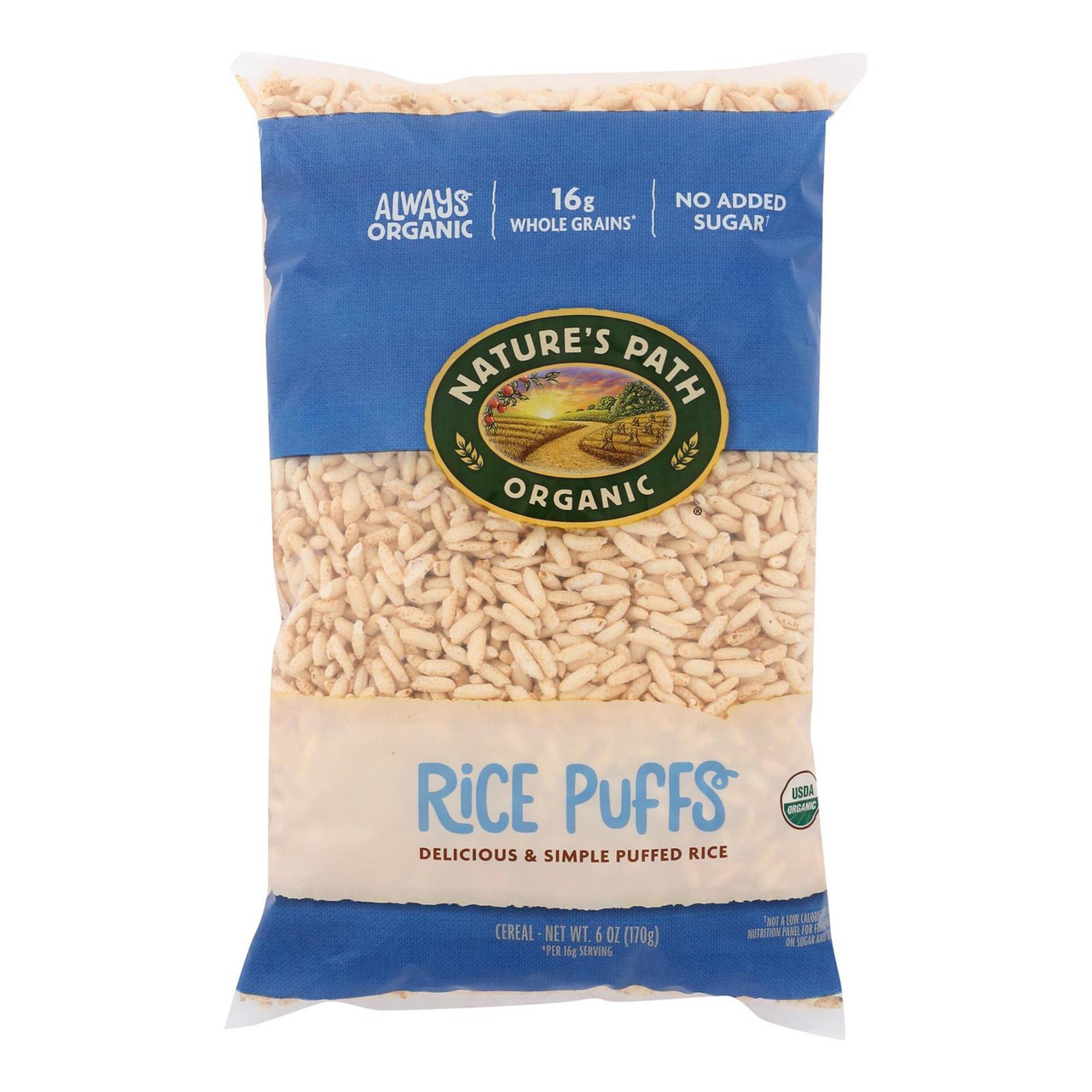 Nature's Path Puffed Rice Cereal (12x6 Oz)