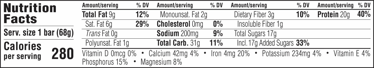 Clif Bar Chocolate Mint Builder Bar (12x2.4 Oz) - Image 3