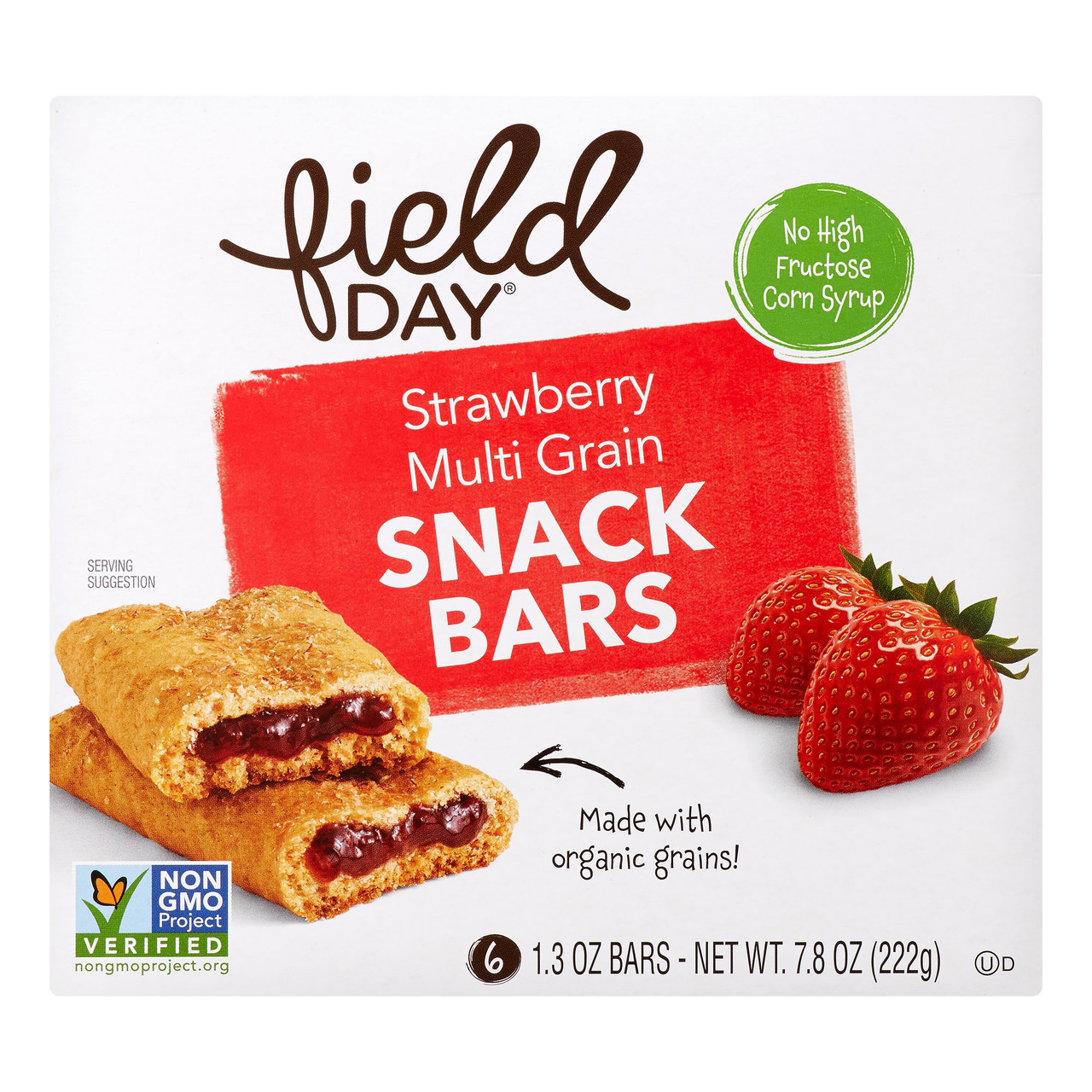 Field Day Snk Bar Sweet Straw (6x7.8OZ )