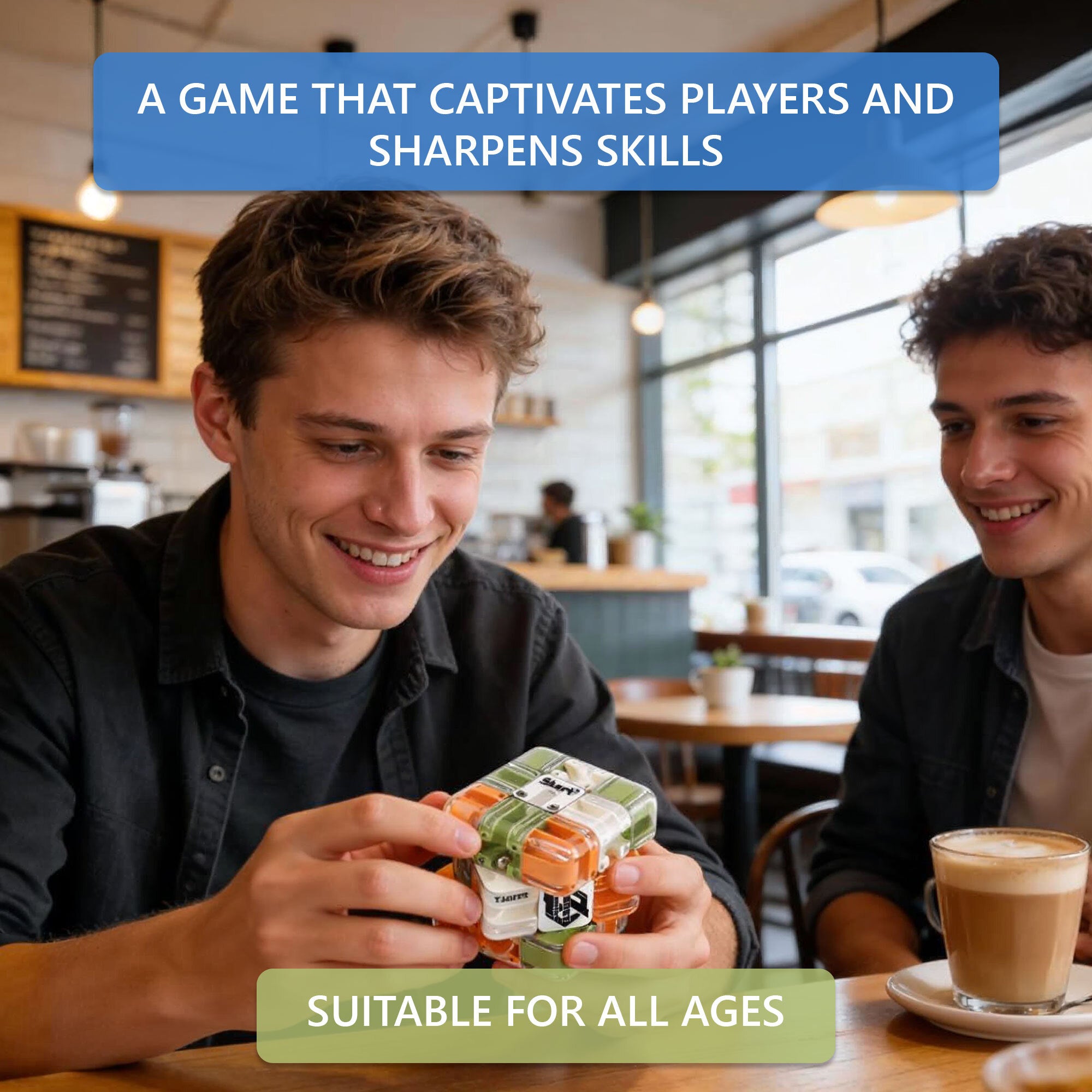 3D Maze Puzzle Cube – Brain Teaser Labyrinth Ball Game for Kids & Adults | Stress Relief & Family Fun Toy - Image 5