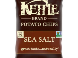 KETTLE CHIPS SEA SALTED ( 24 X 2 OZ   )