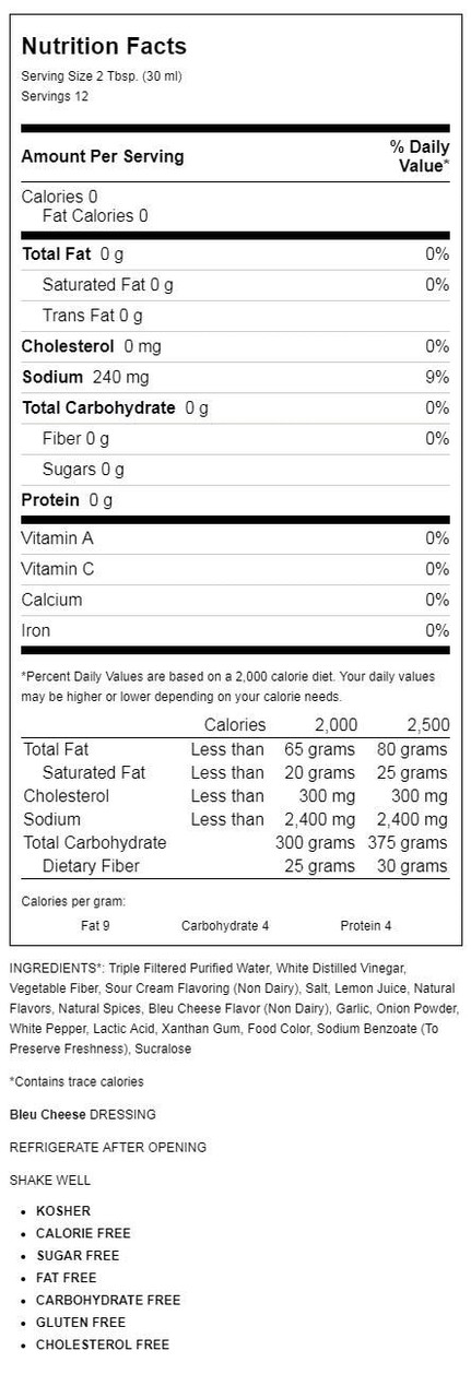 WALD BLEU CHEESE DRSG ( 6 X 12 OZ ) - Image 2