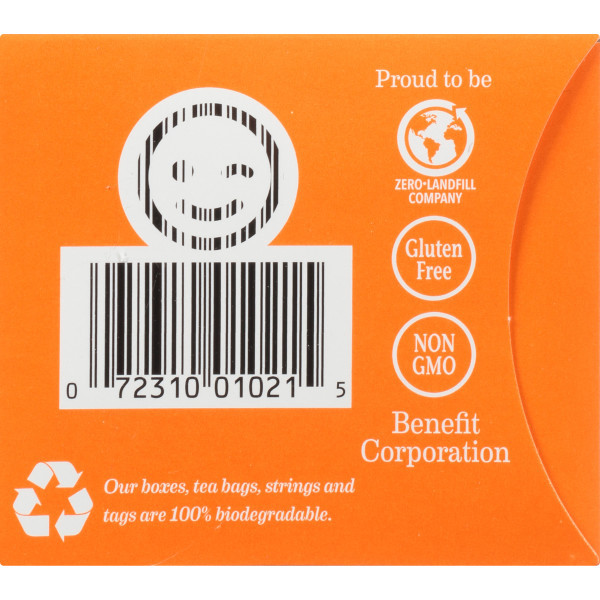 Bigelow Benefits Ginger & Peach Herbal Tea 18 Tea Bags (Pack of 6 Boxes) - Image 7