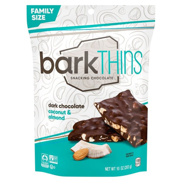BARKTHN DKCHOC CNUT ALM ( 9 X 10 OZ )