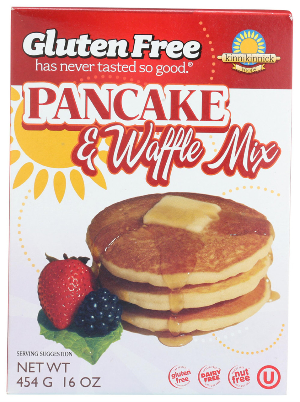 Kinnikinnick Foods Pancake Waffle Mix (6x16OZ )