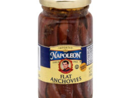 Napoleon Flat Anchovies In Olive Oil Jars (12x3.5Oz)