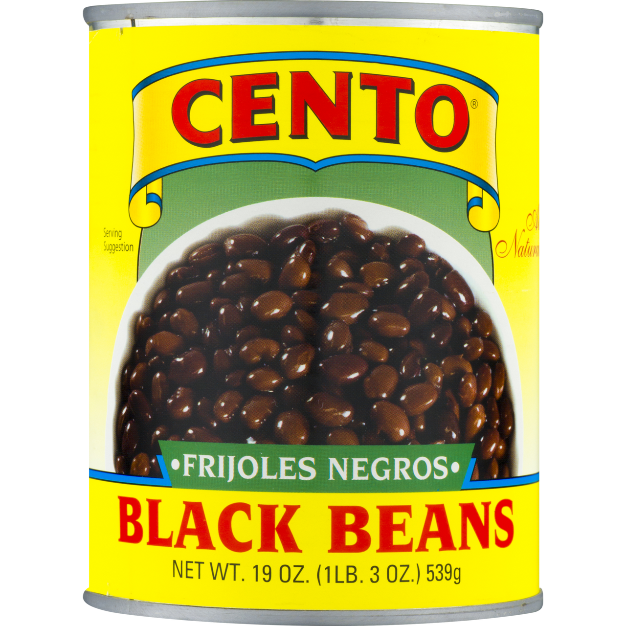 CENTO BLACK BEANS ( 12 X 19 OZ ) - Image 4