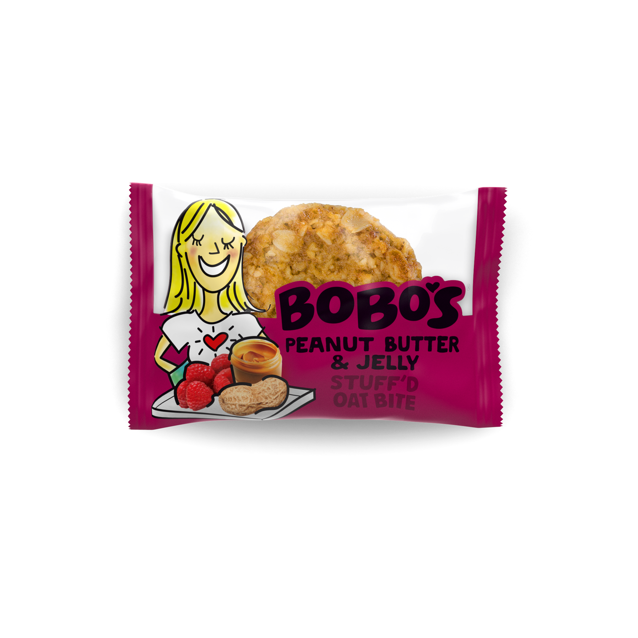 Bobo's Oat Bars Bites, Peanutbutter & Jelly (6x5x1.3 OZ) - Image 2