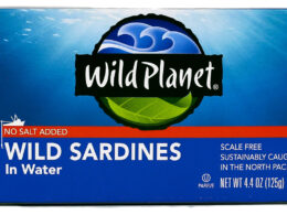 Wild Planet Sardines No Salt in Water (12x4.37 OZ)