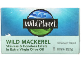 Wild Planet Mackerel Fillets In Extra Virgin Olive Oil (12x4.37 OZ)