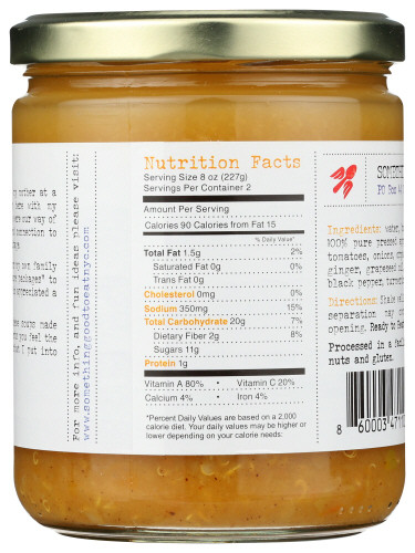 SOMEGE BTRNT SQSH/QUI SP ( 6 X 16 OZ ) - Image 2