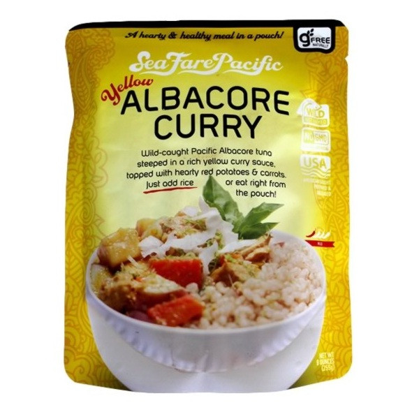Seafare Pacific Yellow Albacore Curry (8x9 OZ)
