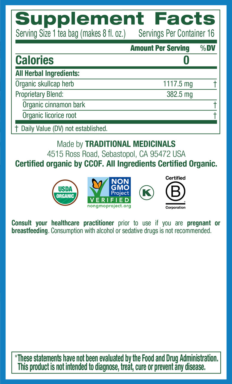 Traditional Medicinals Organic Echinacea Plus Tea (6x16 BAG ) - Image 4