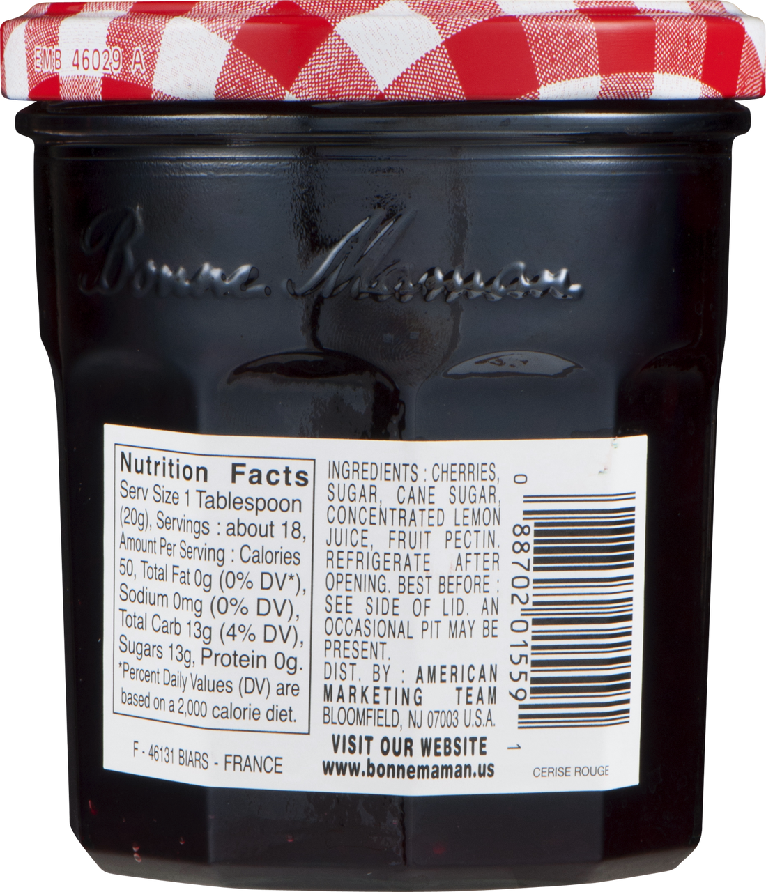 Bonne Maman Cherry Preserves (6x13Oz) - Image 7