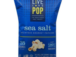 LLP POPCORN SEA SALT ( 12 X 4.4 OZ   )