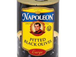 Napoleon Black Pitted Olives (12x6Oz)