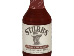 Stubbs Smokey Mesquite BBQ Sauce (6x18Oz)