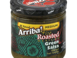 Arriba! Fire Roasted Green SalsaMedium (6x16Oz)