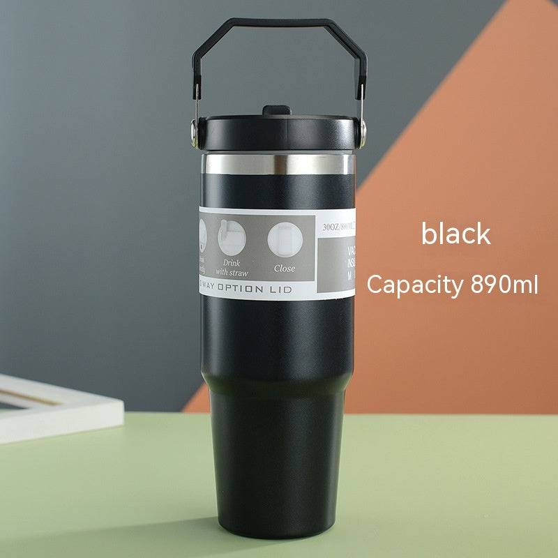 Stainless Steel Travel Coffee Tumbler – Insulated Car Cup with Cover (20/30 oz) - Image 13