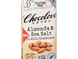 CH LOVE BAR MLK CHOC ALM ( 12 X 3.2 OZ   )