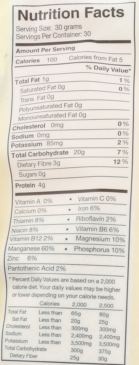 OG2 ODOF SPR WW FLOUR ( 6 X 32 OZ ) - Image 2