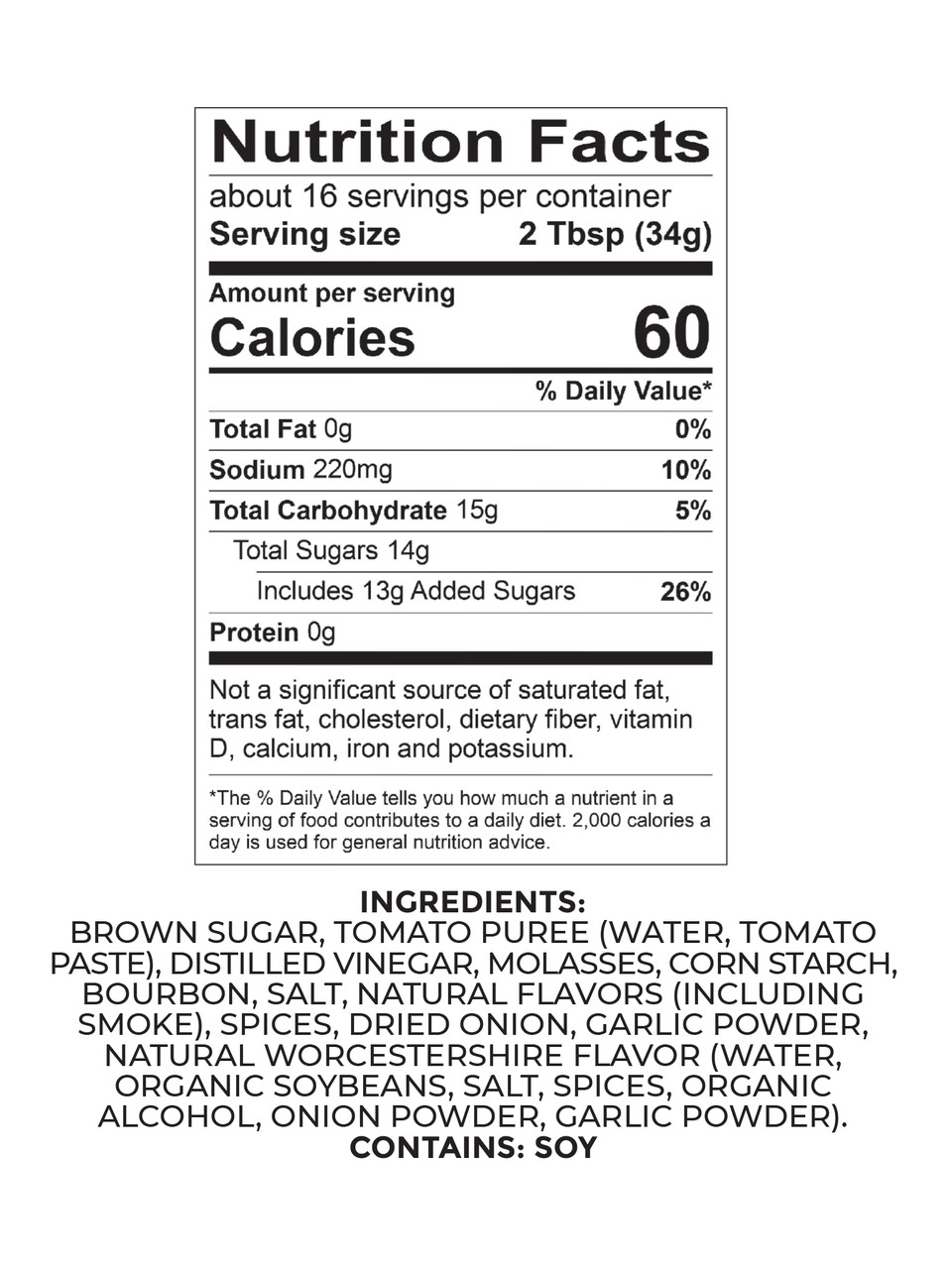 RIB.R BBQ SCE STHRN BRBN ( 6 X 19 OZ ) - Image 2