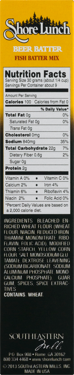 SHR LNCH BEER BATTER ( 10 X 9 OZ ) - Image 2