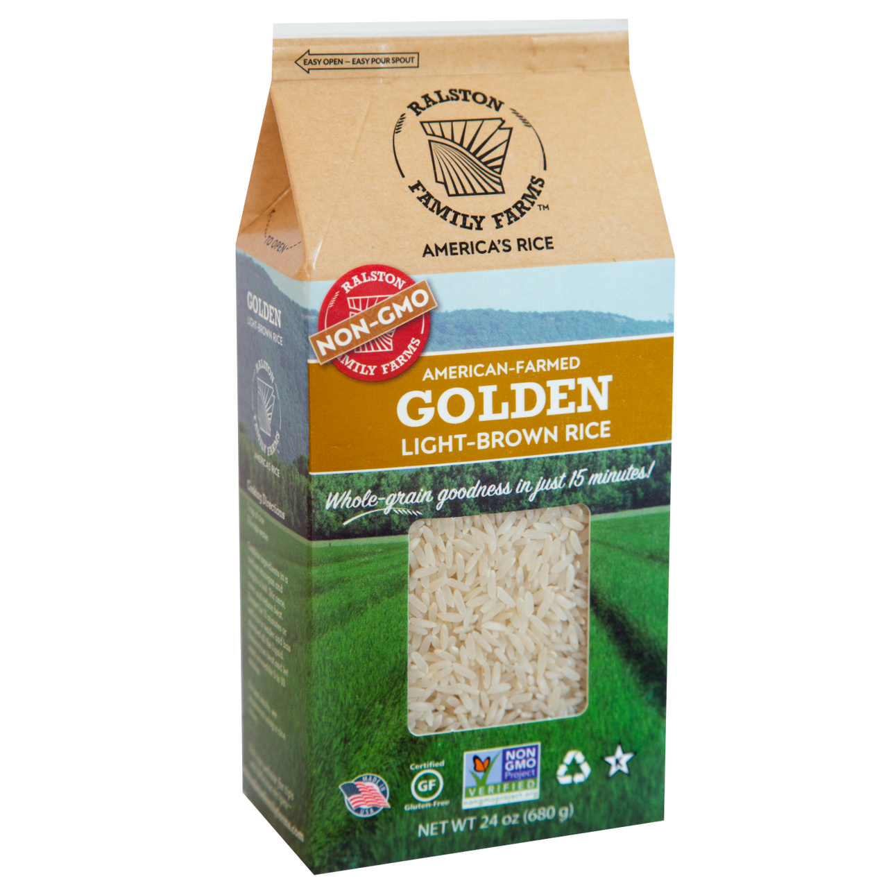 RFF RICE GOLDEN ( 6 X 24 OZ )