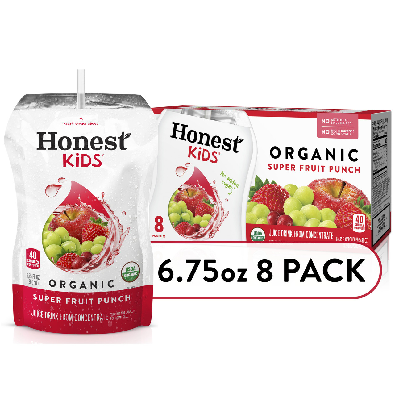 Honest Kids Fruit Punch (4x8Pack )