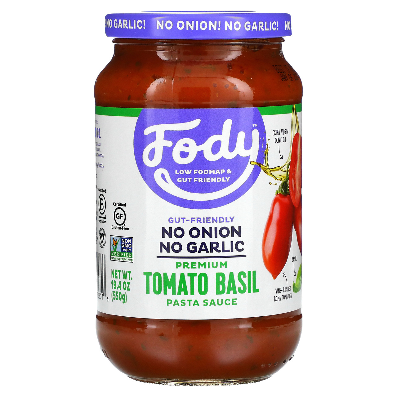 FODY TOMATO BSL PSTA SCE ( 6 X 19.4 OZ )