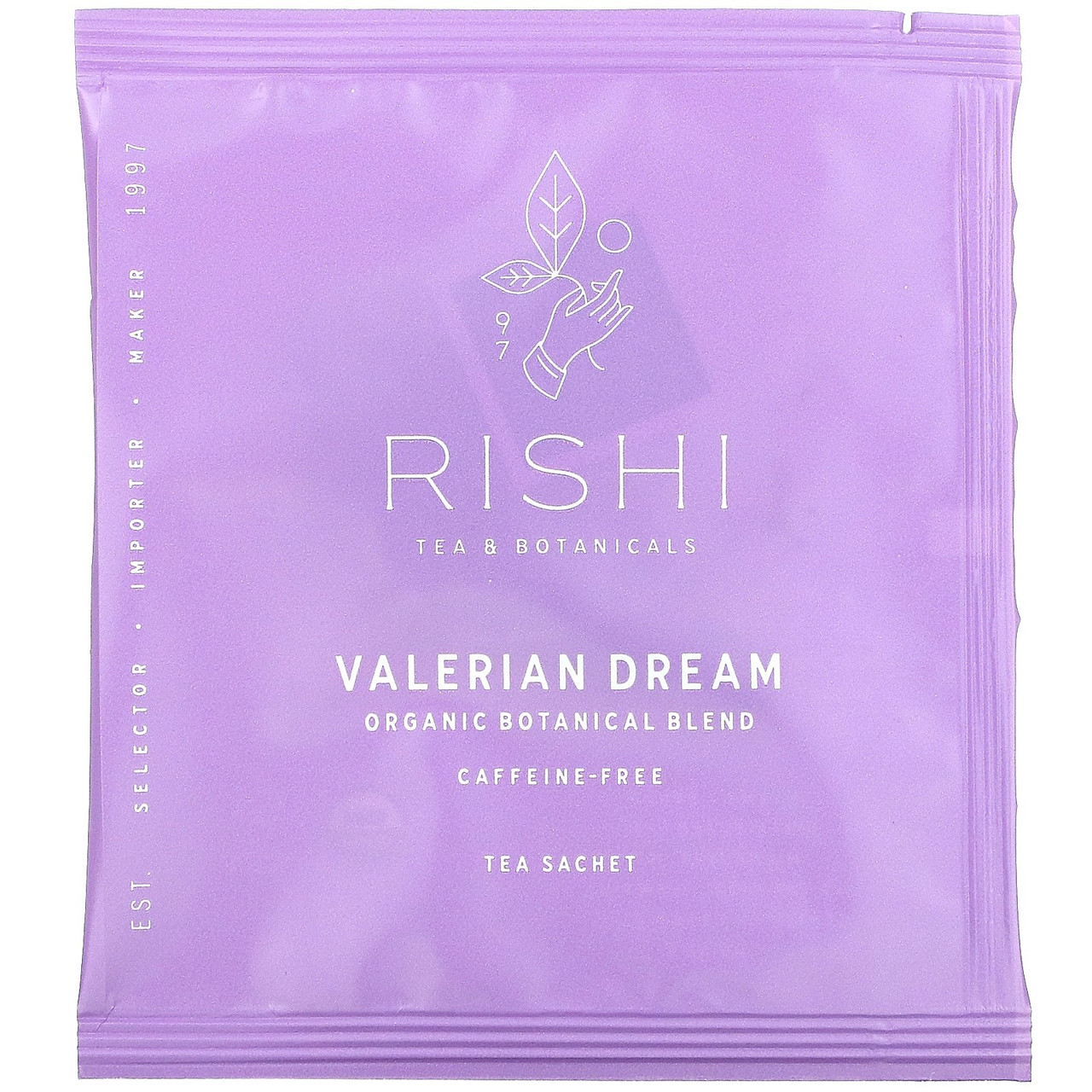 Rishi Organic Valerian Dream Tea 15 Sachets (Pack of 6 Boxes) - Image 3