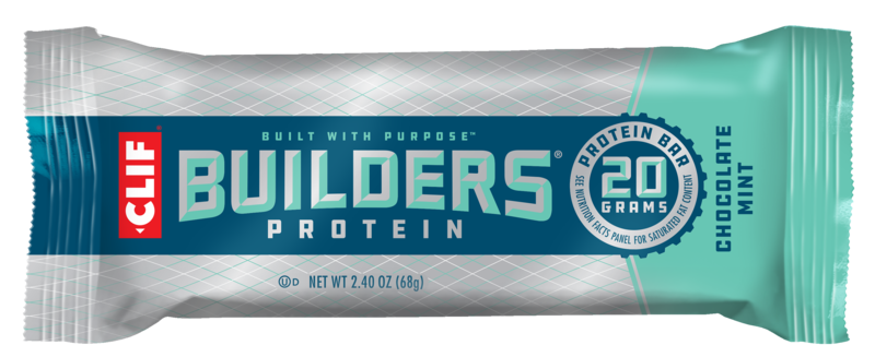 Clif Bar Chocolate Mint Builder Bar (12x2.4 Oz)