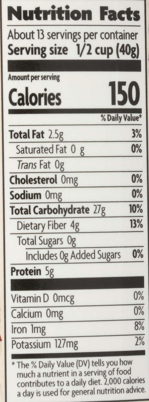 Country Choice Organic Oven Toasted Old Fashioned Oats (6x18 OZ) - Image 2