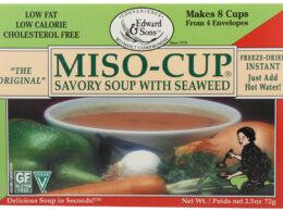 Edward & Sons Miso-Cup With Seaweed (12x2.5 Oz)