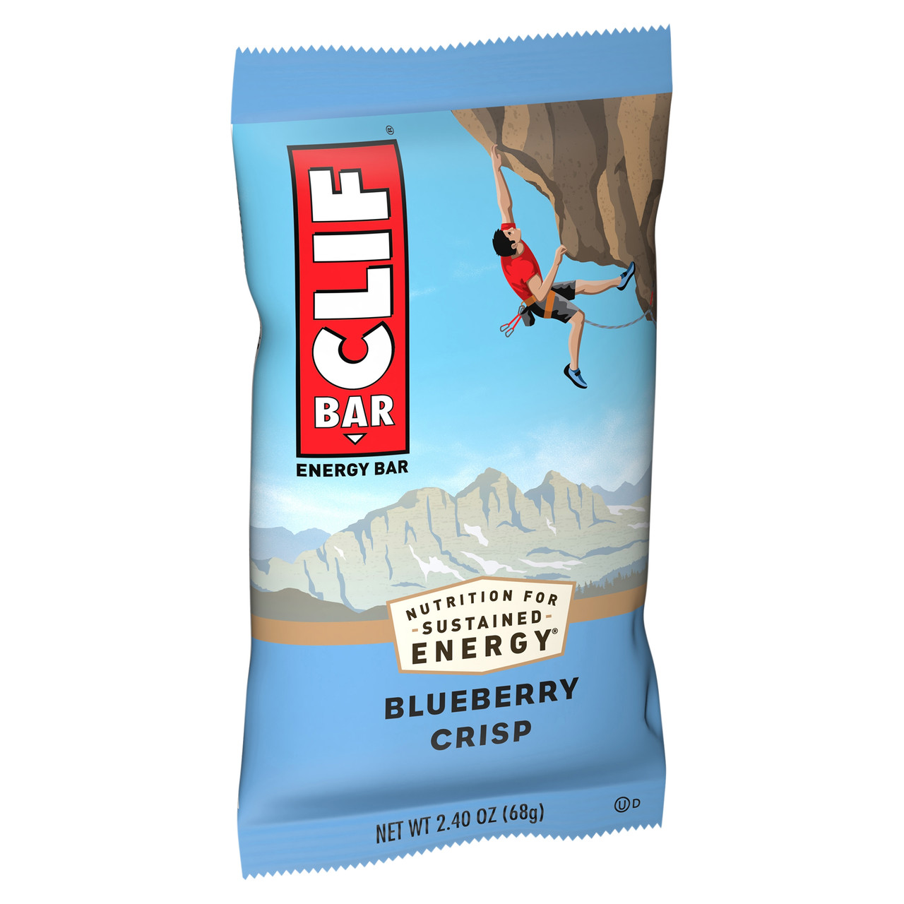 Clif Bar Organic Blueberry Crisp Bar (12x2.4 Oz)
