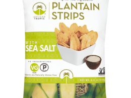 Artisan Tropic Plantain Strips with Sea Salt (12x4.5 OZ)