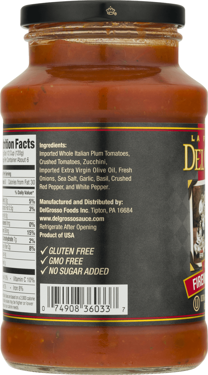 La Famiglia Fireworks Pasta Sauce (6x26OZ ) - Image 3