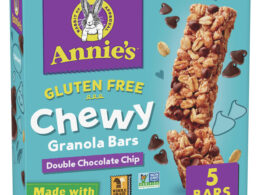 Annie's Chewy Gluten Free Granola Bars Double Chocolate Chip (12x5 PK  )