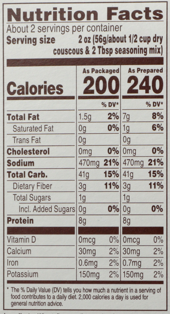 Near East Prld Basil & Herb Couscous (12x5.0 Oz) - Image 2