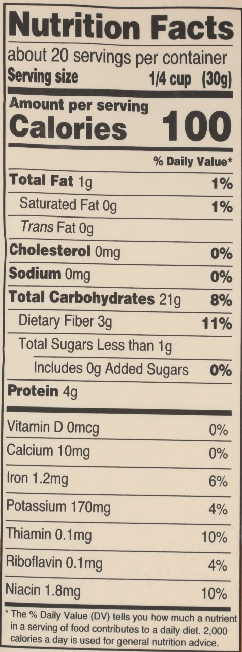 OG2 AM BCKWHT FLOUR GF ( 6 X 22 OZ ) - Image 2