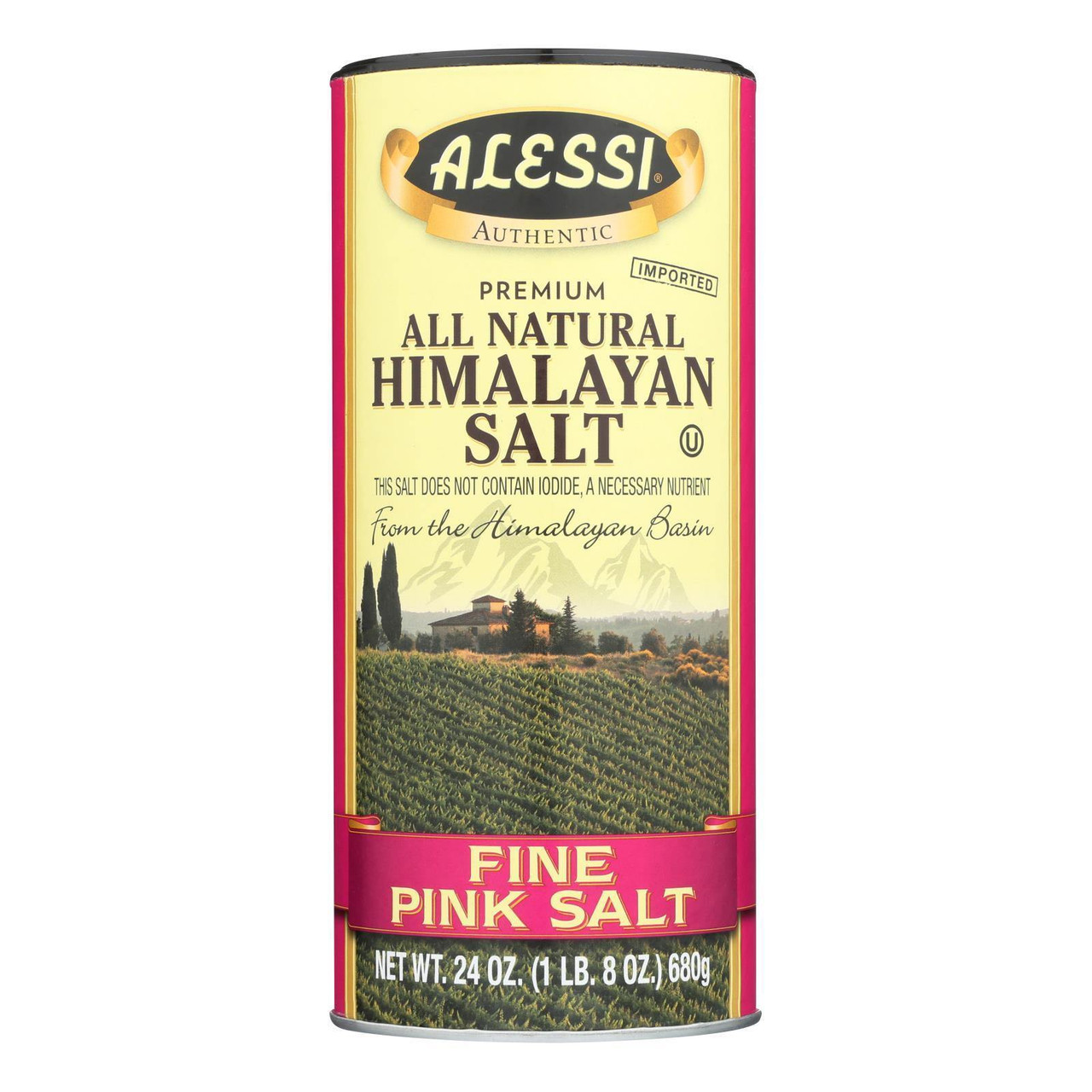 ALESSI HIMALYN SALT PINK ( 6 X 24 OZ )