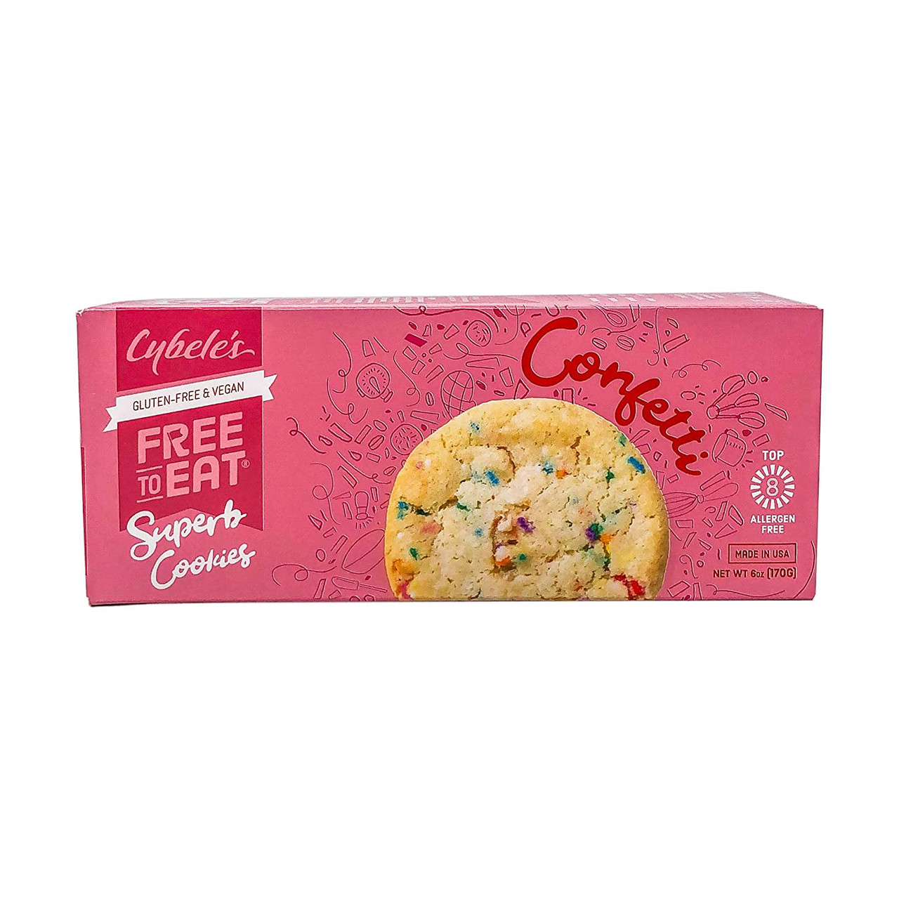 CYBELE CONFETTI COOKIES ( 6 X 6 OZ ) - Image 3