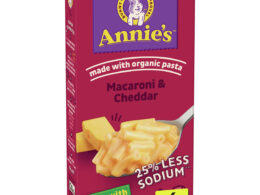 Annie's Homegrown Macaroni & Cheese Low Sodium (12x6 Oz)