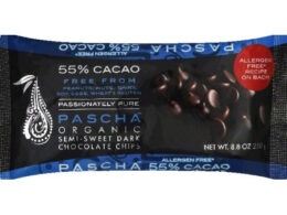 Pascha Choc Chips,SemiSweet,55% Cacao (6x8.8 OZ)