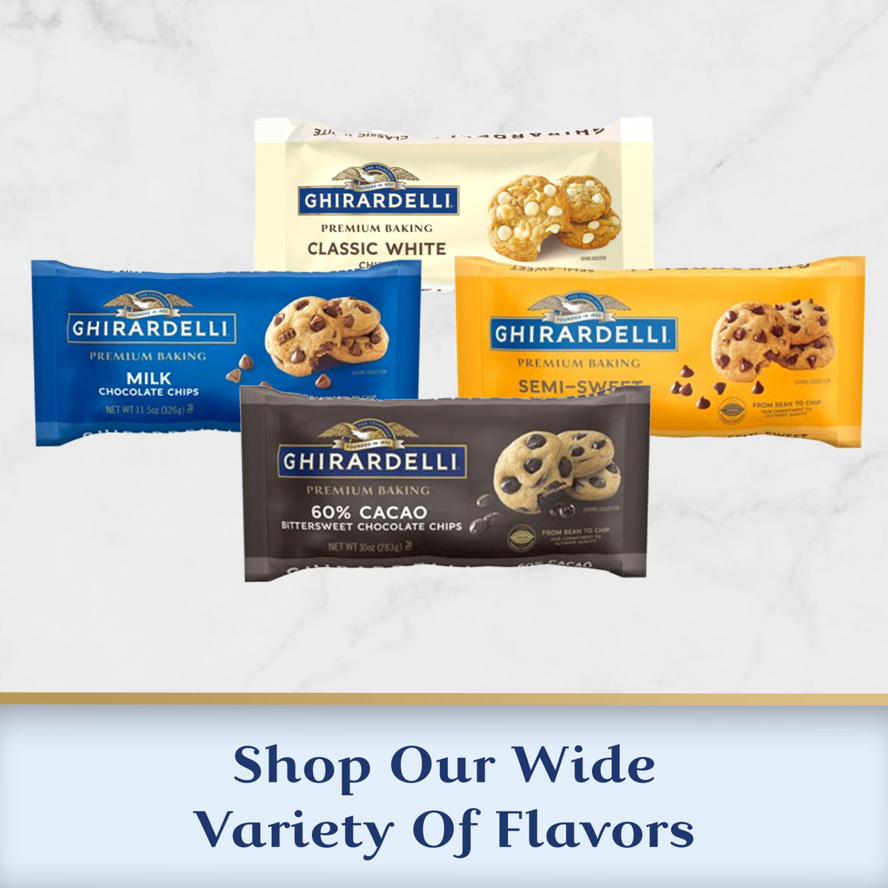 Ghirardelli Semi Sweet Chocolate Chips (12x12 Oz) - Image 6