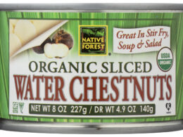 Native Forest Sliced Water Chestnut (6x8 OZ)