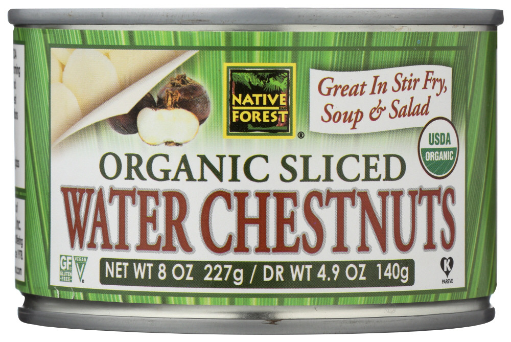 Native Forest Sliced Water Chestnut (6x8 OZ)