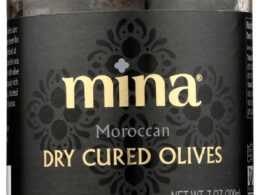 MINA DRY CURED BLK OLVS  ( 6 X 7 OZ   )