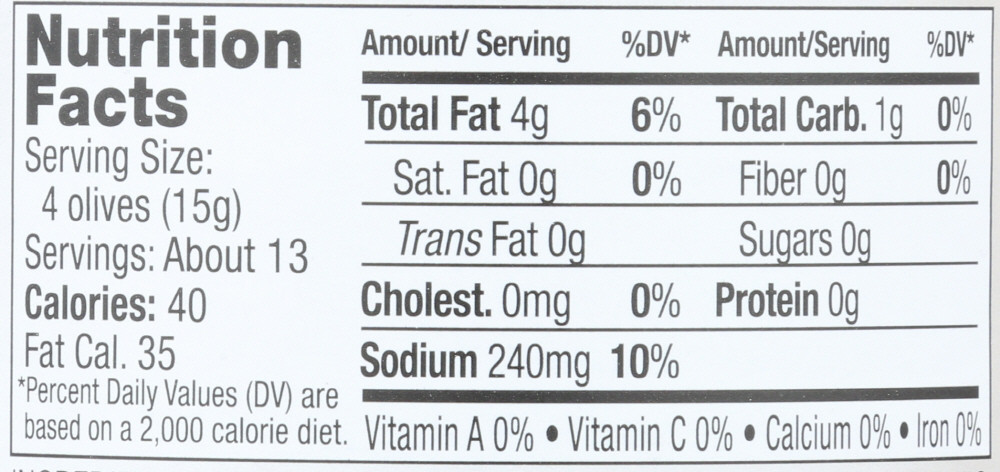 Jeff's Naturals Kalmta Olive Ptd (6x7OZ ) - Image 2