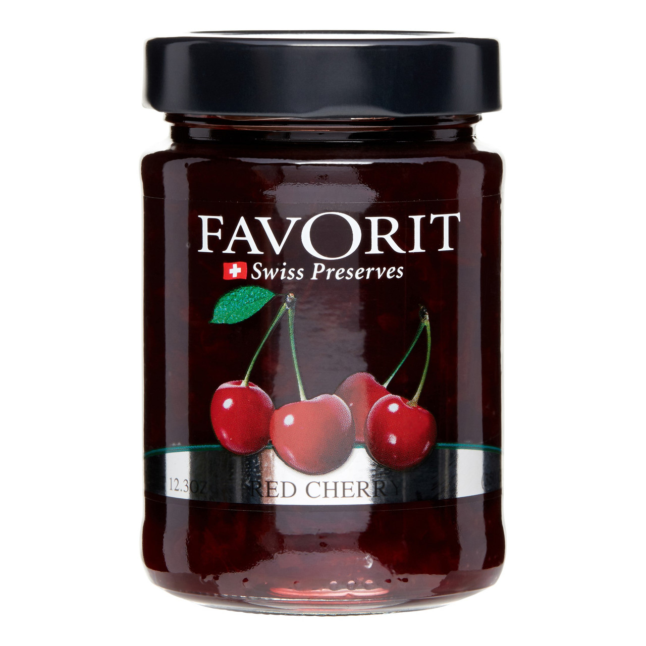 Favorit Swiss Red Cherry Preserves (6x12.3Oz)